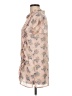 Suzanne Betro Pink Short Sleeve Blouse Size L - photo 5