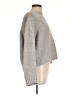 By Together Metallic Gray Wool Pullover Sweater Size L - photo 4