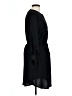 Apt. 9 100% Polyester Solid Black Casual Dress Size 10 - photo 4