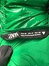 Zara 100% Polyloom Green Snow Jacket Size M - photo 6