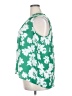 Simply Vera Vera Wang 100% Polyester Floral Green Sleeveless Blouse Size XXL - photo 5