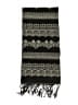 Look Black Gray Scarf One size - photo 2