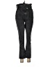 Sézane 100% Cotton Chevron-herringbone Black Jeans Size 32 waist - photo 1