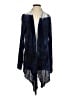 S-Twelve 100% Rayon Blue Cardigan Size L - photo 1