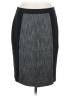 Halogen Chevron-herringbone Gray Formal Skirt Size 8 - photo 1
