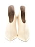 42 Gold Ivory Ankle Boots Size 7 1/2 - photo 2