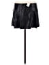Olivaceous Black Faux Leather Skirt Size M - photo 2