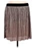 BCBGeneration Metallic Silver Casual Skirt Size L - photo 2