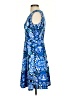 Adorne Print Blue Casual Dress Size 0 - photo 5