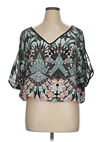A. Byer 3/4 Sleeve Blouse (view 1)