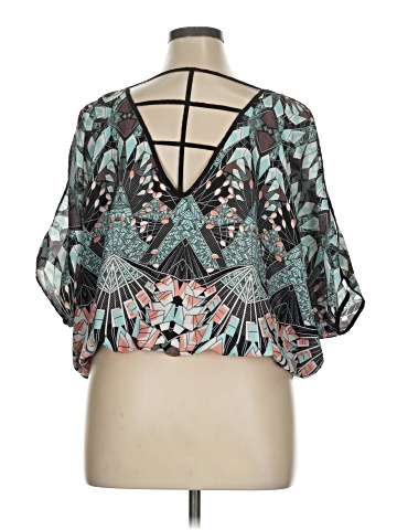 A. Byer 3/4 Sleeve Blouse (view 2)