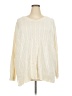 Woman Within 100% Cotton Ivory Pullover Sweater Size 26 (2X) - photo 1