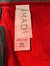 Amadi Solid Red Casual Dress Size M - photo 7
