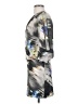 Jessica Simpson Print Gray Cocktail Dress Size XS - photo 5