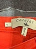 Cotélac Color Block Orange Red Jeans Size XS (0) - photo 7