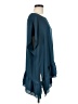 Wishlist 100% Polyester Teal Short Sleeve Blouse Size Med - Lg - photo 4