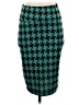 Lularoe Houndstooth Teal Formal Skirt Size S - photo 1