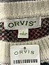 Orvis Plaid Ivory Red Pullover Sweater Size S - photo 6