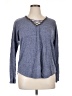 Jennifer Lopez Gray Long Sleeve Top Size XL - photo 1