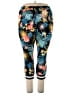 Ashley Stewart Tropical Blue Yoga Pants Size 22 - 24 Plus - photo 1