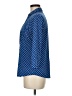 J. McLaughlin Blue 3/4 Sleeve Blouse Size M - photo 5