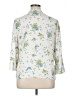 CeCe 100% Polyester Floral White 3/4 Sleeve Blouse Size XL - photo 2