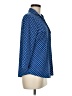 J. McLaughlin Blue 3/4 Sleeve Blouse Size M - photo 4