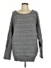 Fashion Nova 100% Acrylic Chevron-herringbone Gray Pullover Sweater Size L - photo 1