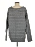 Fashion Nova 100% Acrylic Chevron-herringbone Gray Pullover Sweater Size L - photo 2
