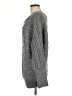 Fashion Nova 100% Acrylic Chevron-herringbone Gray Pullover Sweater Size L - photo 5