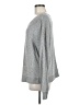 Stars Above Metallic Silver Pullover Sweater Size M - photo 5