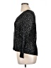 Jennifer Lopez 100% Rayon Black Long Sleeve Top Size XL - photo 5