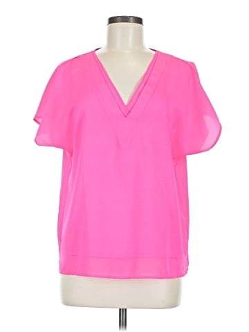 DKNY Short Sleeve Blouse (view 1)