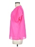 DKNY 100% Polyester Pink Short Sleeve Blouse Size M - photo 5