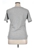Unbranded 100% Polyester Gray Short Sleeve Top Size L - photo 2