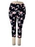 LIVI Floral Black Active Pants Size 22 - 24 Plus - photo 1