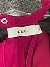 A.L.C. 100% Polyester Solid Burgundy Casual Dress Size 2 - photo 7