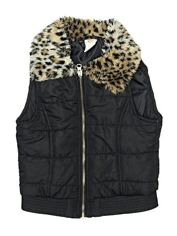 Circo Faux Fur Vest (view 1)