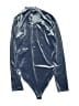 Forever 21 Contemporary Metallic Silver Bodysuit Size XL - photo 2