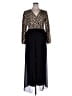 Shein Curve Animal Print Black Jumpsuit Size 14 Plus (1) - photo 1