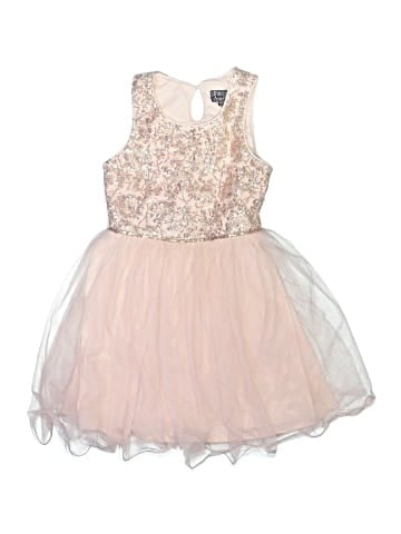 Pink & Violet Dress (view 1)