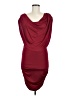 Shein 100% Polyester Solid Burgundy Cocktail Dress Size M - photo 1
