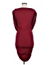 Shein 100% Polyester Solid Burgundy Cocktail Dress Size M - photo 2