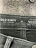Old Navy Solid Gray Black Jeans Size 14 - photo 3