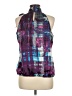 Sunny Leigh 100% Polyester Purple Sleeveless Blouse Size L - photo 2