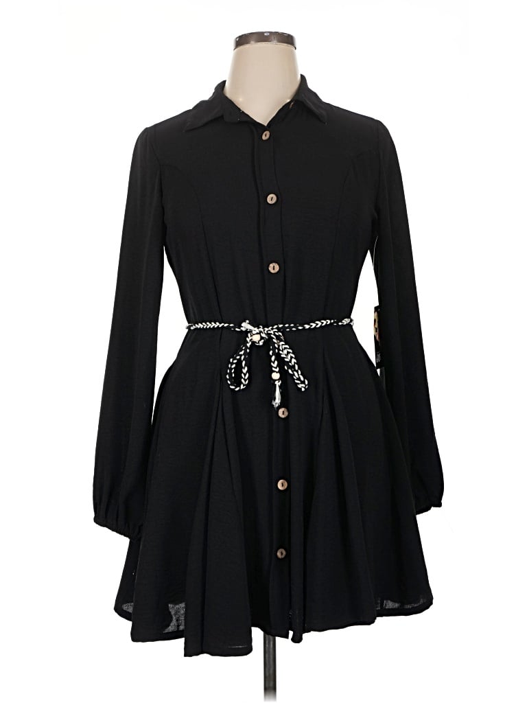 Blush Casual Dress In Blue