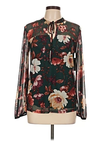En Focus Studio Long Sleeve Blouse (view 1)
