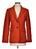 Ann Taylor Orange Blazer Size 2 - photo 1