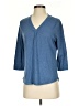 Orvis Blue 3/4 Sleeve Top Size S - photo 1