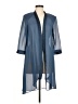 Maya Brooke 100% Polyester Blue Kimono Size 8 - photo 1